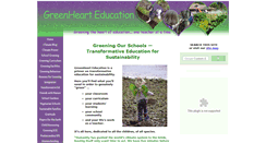 Desktop Screenshot of greenhearted.org